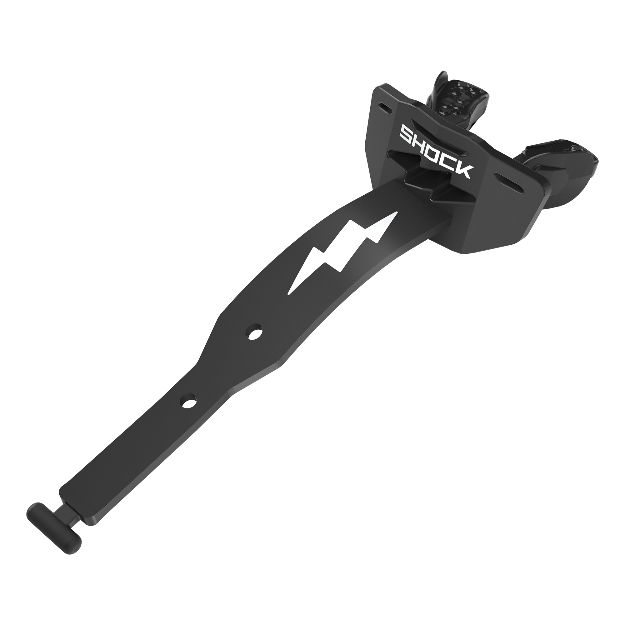 Shock Doctor Thunder Bolt Lip Guard - Black/White - BLACK/WHITE